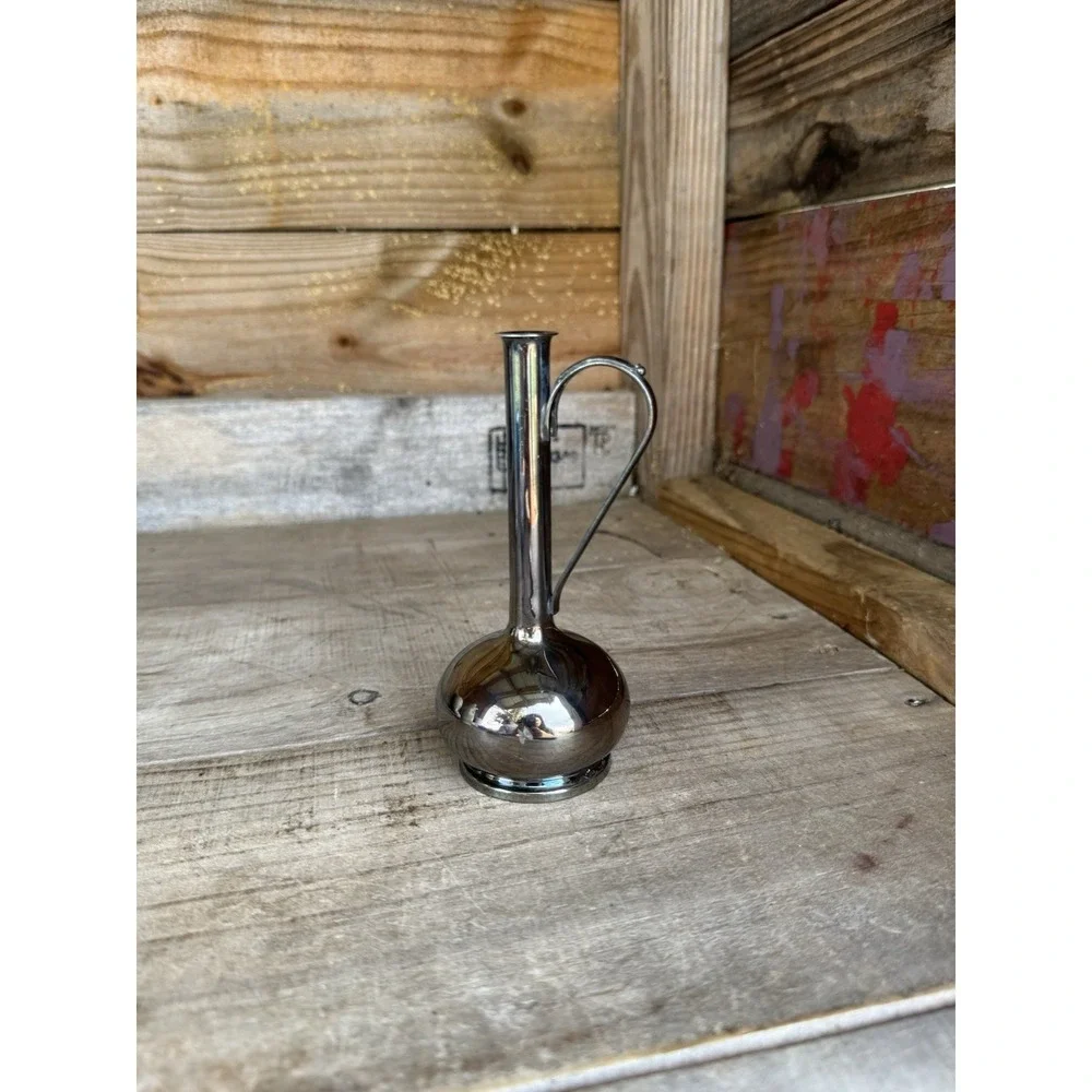 Vintage Sliver Plated Bud Vase  MCM